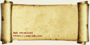 Anica Jokić vizit kartica